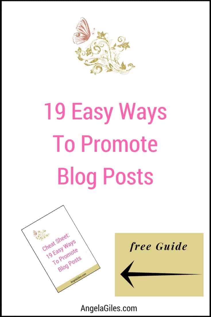 19 Easy Ways To Promote Blog Posts