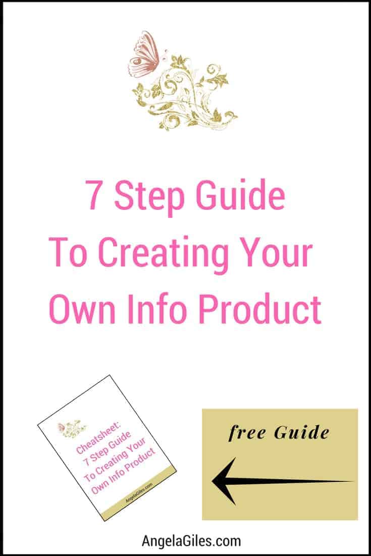 7 Step Guide To Creating Your Own Info Product