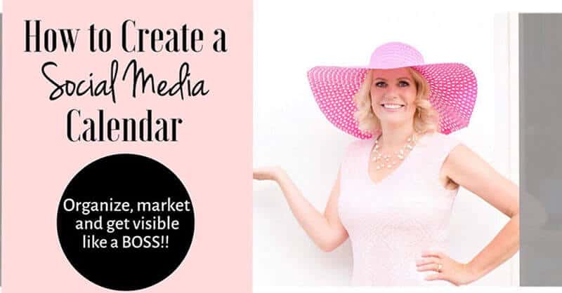 free printable how to create a social media content calendar angela giles