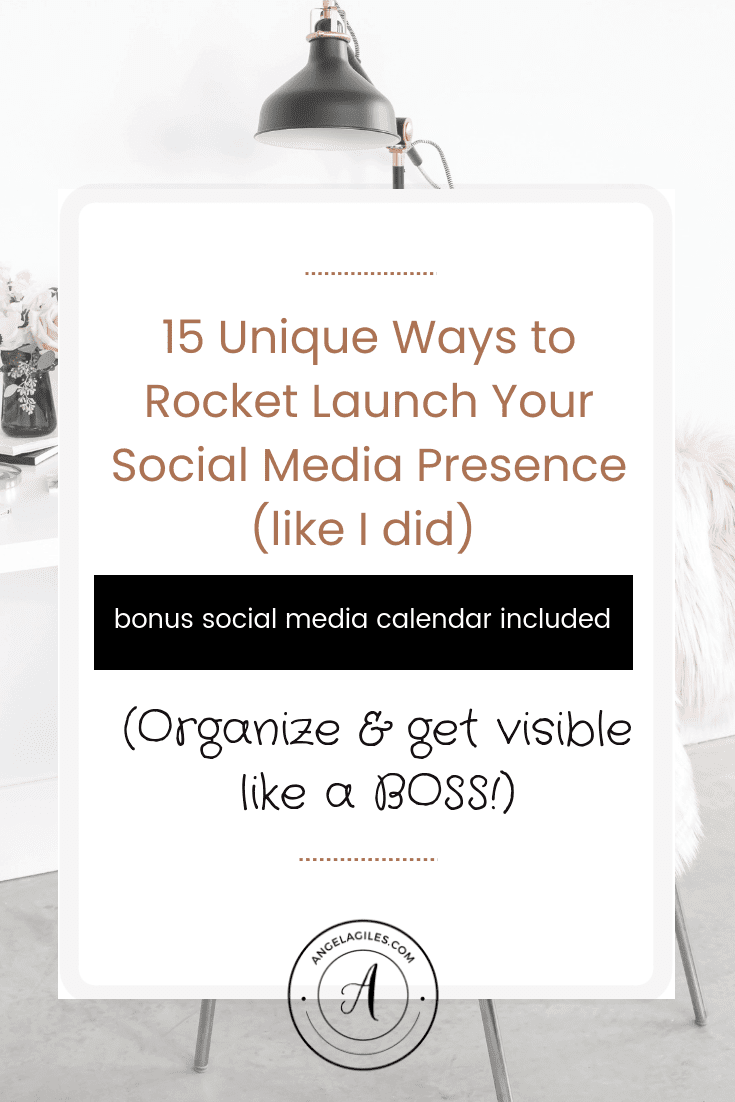 Are you ready to ROCKET Launch your Social Media Presence? Here are 15 Unique Ways I used to increase social media presence to a rather LARGE following (and you can do it too) Plus, download the free social media content calendar I use! #Increasesocialnediapresence, #howtogrowsocialmediapresence, #howtobuildsocialmediapresence, #boostsocialmediapresence, #buildingsocialmediapresence, #improveyoursocialmediapresence, #creatingasocialmediapresence