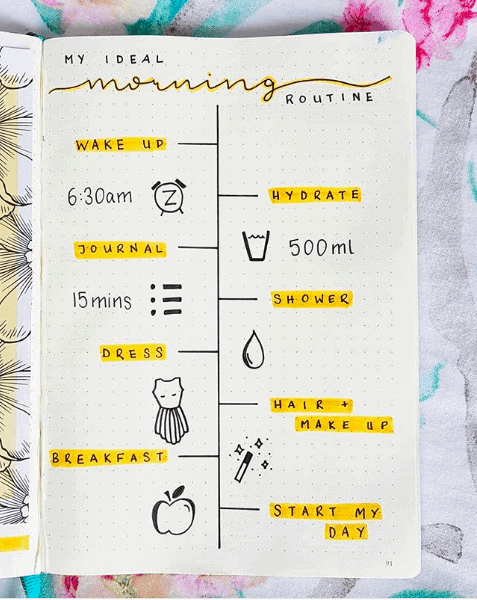 Bullet Journal Health