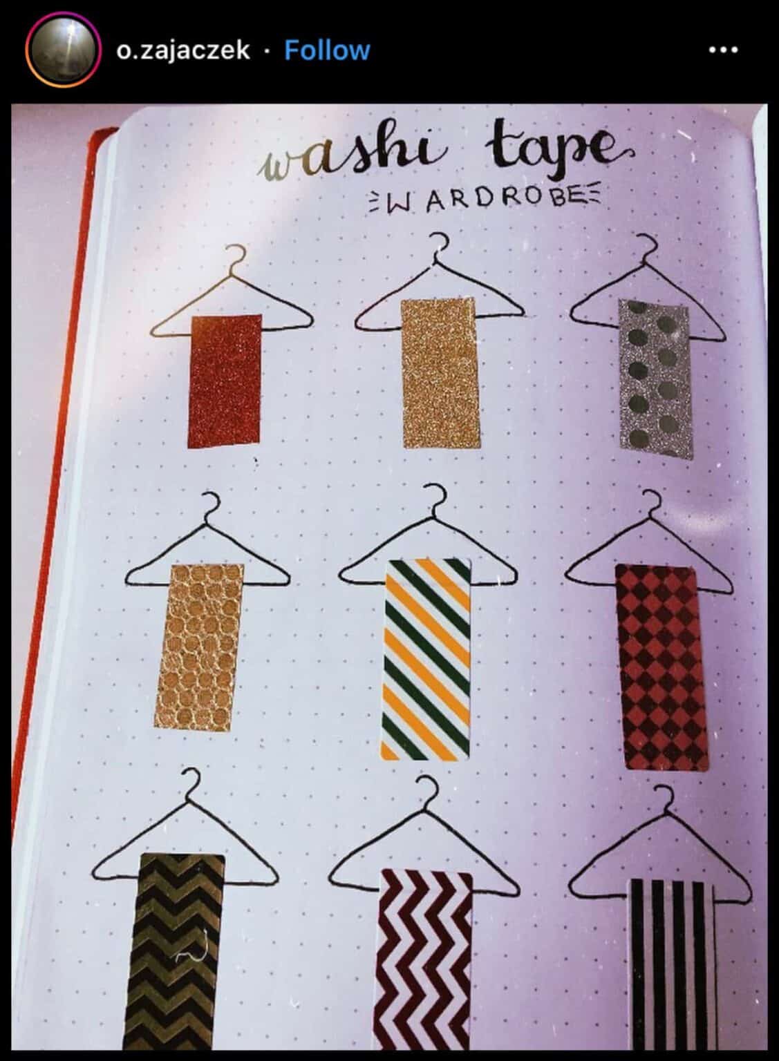 30 Pretty Bullet Journal Washi Tape Ideas Angela Giles