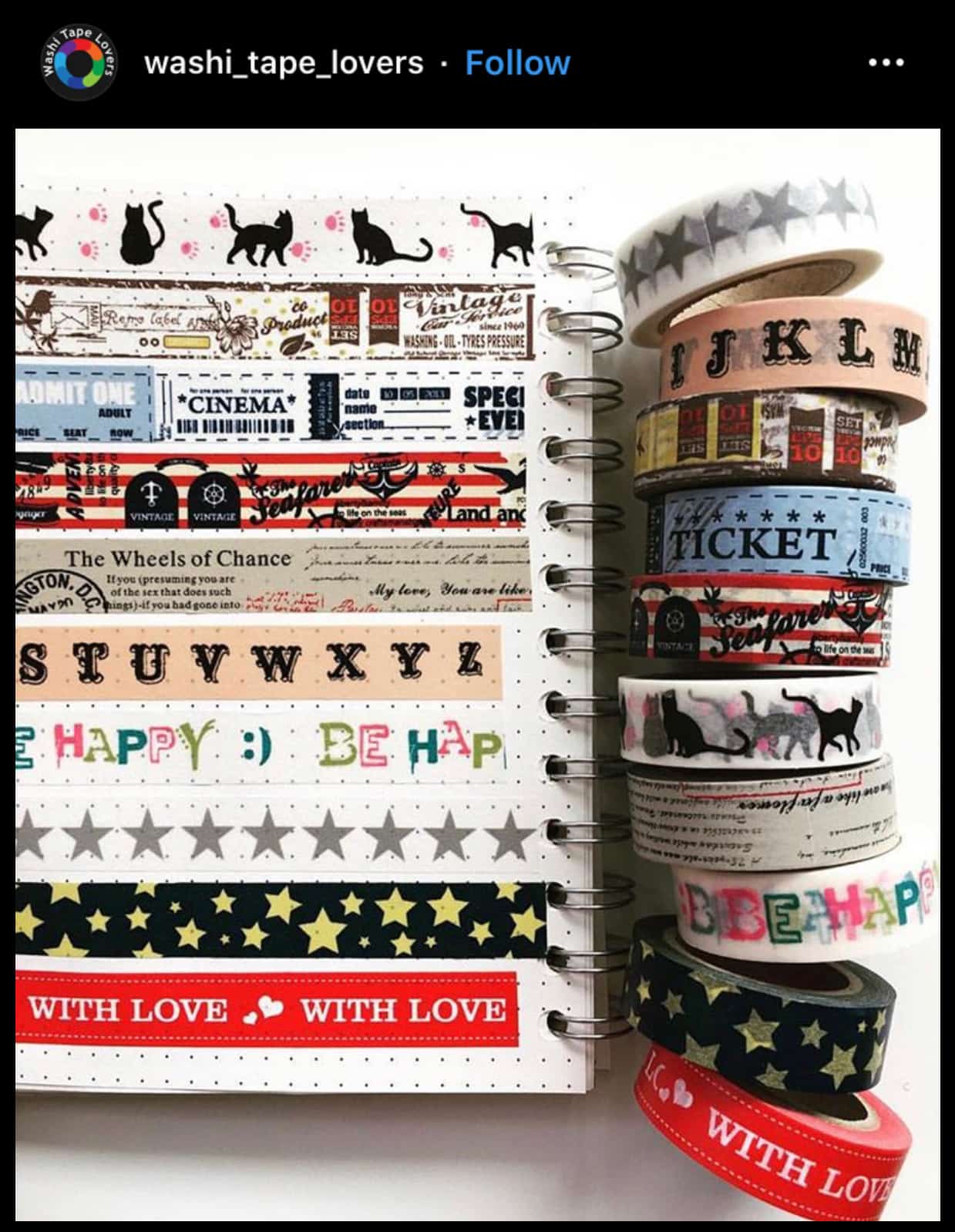 25 Genius Bullet Journal Washi Tape Ideas