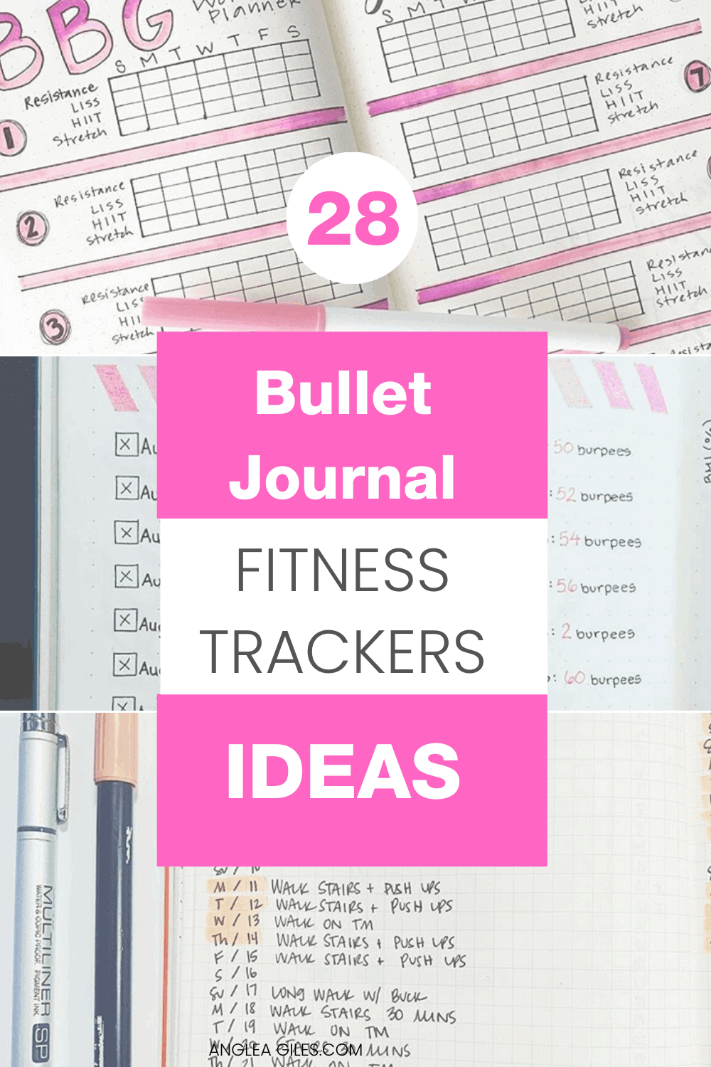 You will love these bullet journal fitness trackers. They will help you track your daily, monthly and yearly patterns in your very own bujo fitness layout. This collection showcases different health and fitness pages, ideas and spreads for your creative inspiration! It is time to rock your fitness goals!
#fitnesstrackersforbulletjournals
#bulletjournalfitnesstracker
#bulletjournalfitnesstrackerlayout
#bulletjournalfitnesstrackerlovers