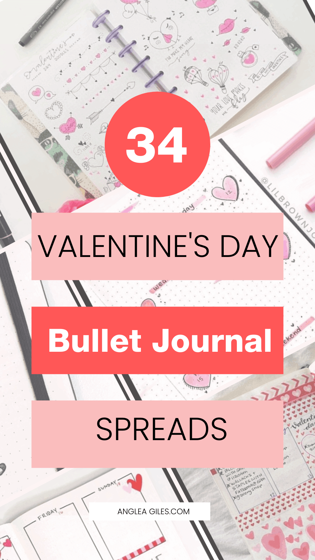 34 Best Valentines Day Bullet Journal Spreads in 2020
Are you looking for some gorgeous romantic Valentine\'s day theme bullet journal spreads and layouts in 2020? For your February inspiration, we have mood trackers, monthly & weekly pages and layouts and cover ideas. And don’t forget the cute valentines doodles 😉
#valentinesbulletjournal
#valentinesdaybulletjournal
#valentinesbulletjournal
#valentinesbulletjournaldoodle
#valentinesbulletjournalquote
#valentinesbulletjournalfe...