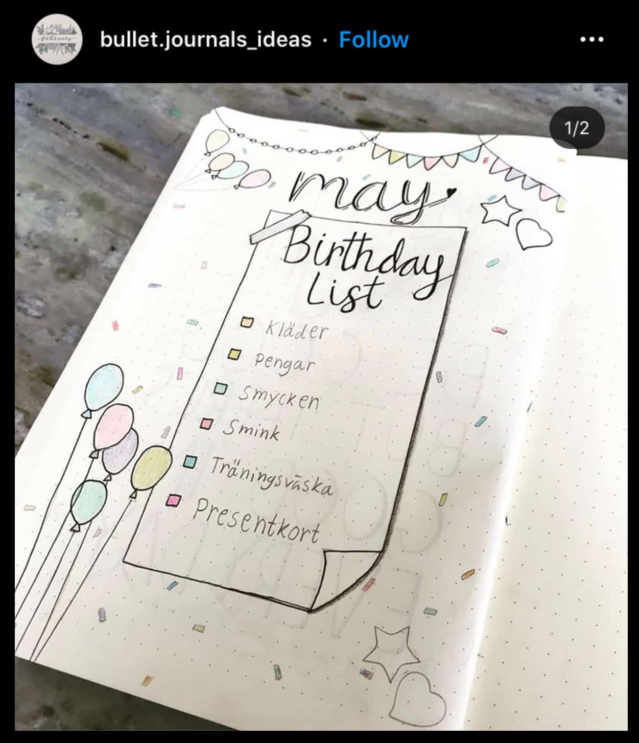 20 Amazing Spreads That Will Help You Track Your Bullet Journal Birthdays -  Angela Giles