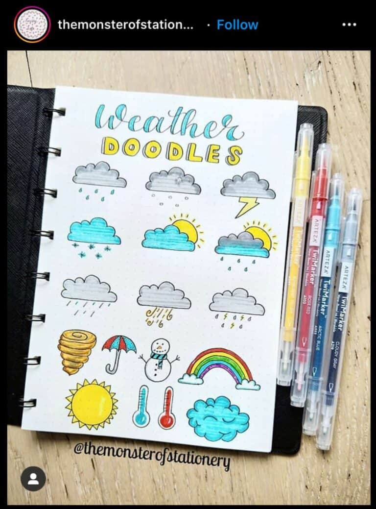 The Most Colorful Bullet Journaling Ideas For Beginners Angela Giles the-most-colorful-bullet-journaling-ideas-for-beginners-angela-giles