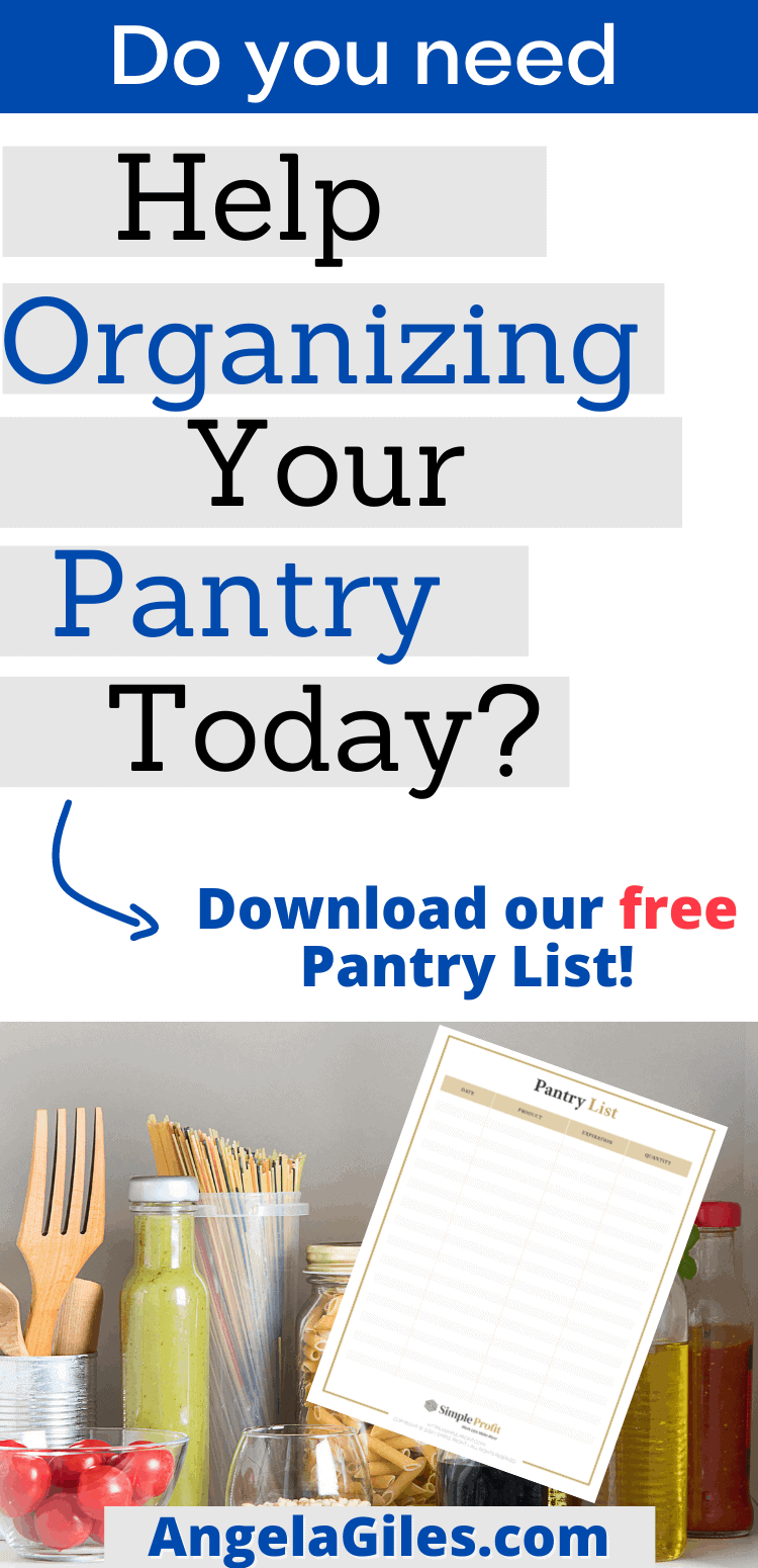Free Printable Pantry List Template: Master Inventory And Be Organized