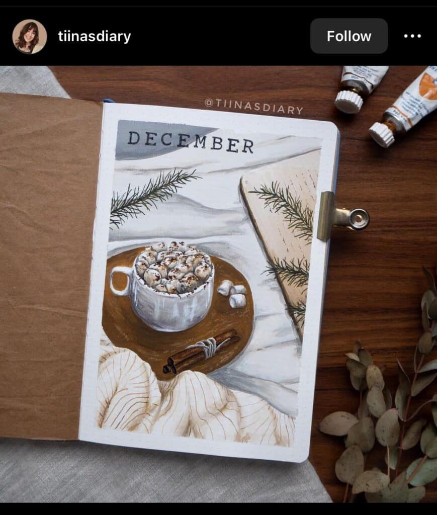 coffee inspired bullet journal cover ideas