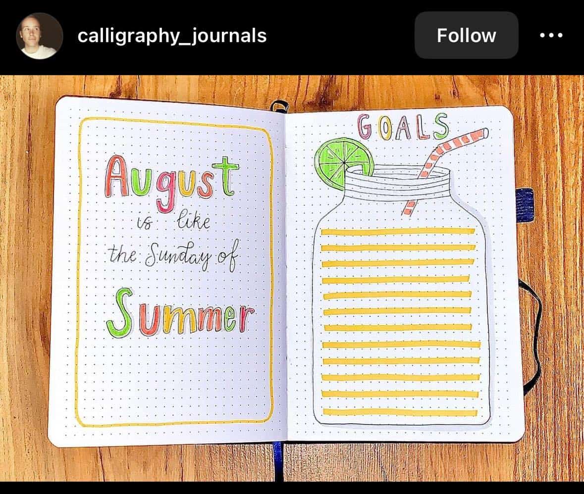 15 Bullet Journal Goal Spreads To Achieve Your Dreams - Angela Giles
