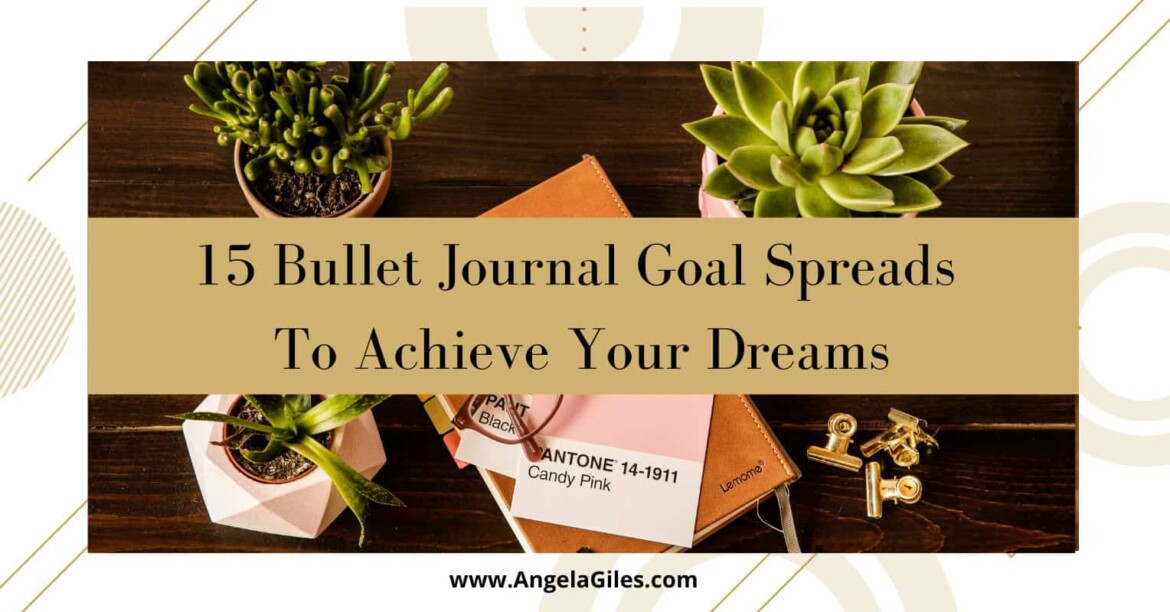 bullet journal goal tracker