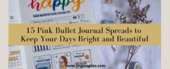 15 Pink Bullet Journal Spreads to Keep Your Days Bright and Beautiful